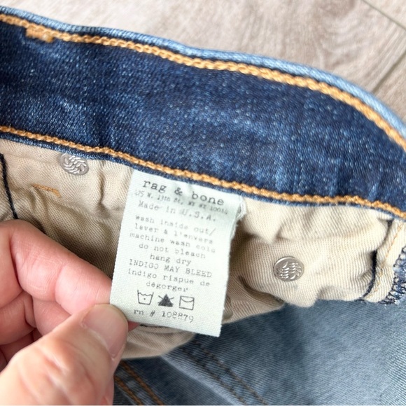 Rag & Bone Skinny Jeans in Wonderland Made in USA - Picture 11 of 15